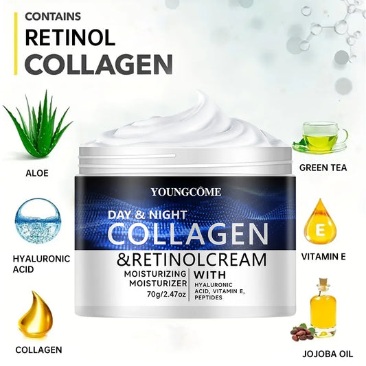 Retinol collagen firming and moisturizing cream Moisturizing Cream Anti-Wrinkle Aging Firming Facial Face Women Skin Care 40/70g
