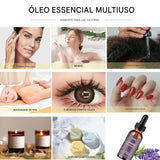 Óleo Essencial de Lavanda Orgânico 40/60ml – Hidratação Profunda, Anti-Acne & Relaxamento Natural