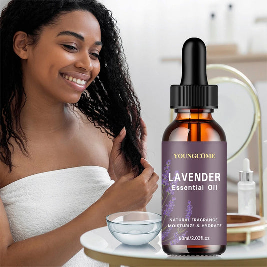 Organic Lavender Essential Oil  – Hydrating, Anti-Acne, Vegan & Cruelty-Free