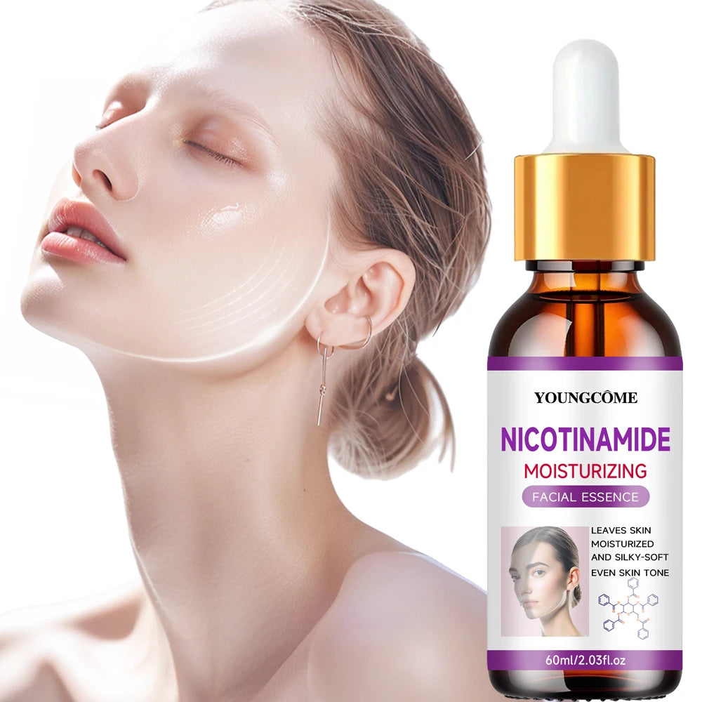 Niacinamide Face Serum 24K Gold Hyaluronic Acid Essence Whitening Dark Spot Corrector Facial Serum Skin Care Products